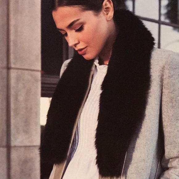 NEW UnReal Fur Collar Black - Picture 2 of 8